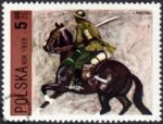 Jazda polska X-XX w. znaczek numer 2081
