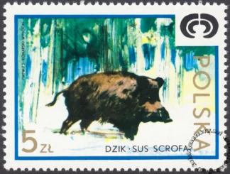 Zwierzyna łowna znaczek numer 2107