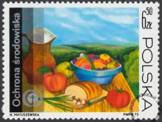 Ochrona środowiska znaczek numer 2124