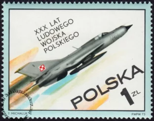 30 lecie Ludowego Wojska Polskiego znaczek numer 2127