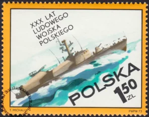 30 lecie Ludowego Wojska Polskiego znaczek numer 2130