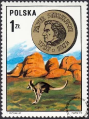 Uczeni Polacy znaczek numer 2134