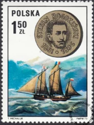 Uczeni Polacy znaczek numer 2136