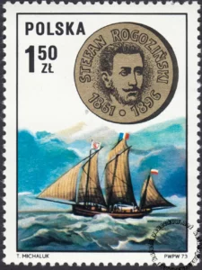 Uczeni Polacy znaczek numer 2136