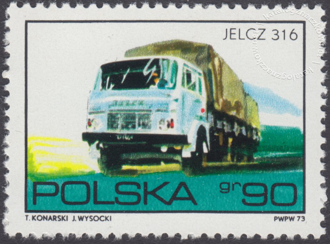 Polska motoryzacja znaczek nr 2143