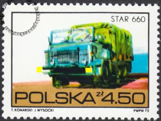 Polska motoryzacja znaczek numer 2147