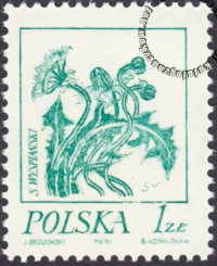 Rośliny w twórczości Stanisława Wyspiańskiego znaczek numer 2149