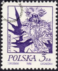 Rośliny w twórczości Stanisława Wyspiańskiego znaczek numer 2151