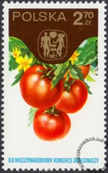 XIX Międzynarodowy Kongres Ogrodniczy w Warszawie znaczek numer 2186