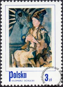 Dzień Znaczka - Dziecko w malarstwie znaczek numer 2195