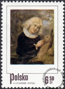 Dzień Znaczka - Dziecko w malarstwie znaczek numer 2198