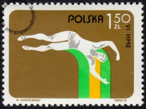 VI Halowe ME w lekkiej atletyce w Katowicach znaczek numer 2217