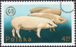 26 Zjazd Europejskiej Federacji Zootechnicznej w Warszawie znaczek numer 2237