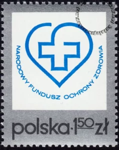 Narodowy Fundusz Ochrony Zdrowia znaczek numer 2242