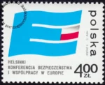 Konferencja Bezpieczeństwa i Współpracy w Europie znaczek numer 2244