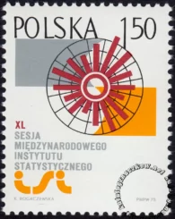 40 Sesja Międzynarodowego Instytutu Statystycznego w Warszawie znaczek numer 2249