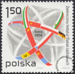 20 rocznica powstania Instytutu Jądrowego w Dubnej znaczek numer 2288