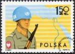 Polska jednostka wojskowa w siłach zbrojnych ONZ znaczek numer 2294