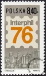 Międzynarodowa Wystawa Filatelistyczna Interphil 76 w Filadelfii znaczek numer 2297