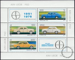 25 lecie Fabryki Samochodów Osobowych w Warszawie blok numer 55