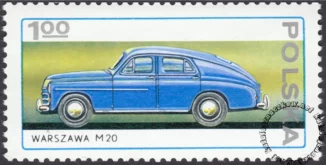 25 lecie Fabryki Samochodów Osobowych w Warszawie znaczek numer 2320