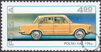 25 lecie Fabryki Samochodów Osobowych w Warszawie znaczek numer 2323