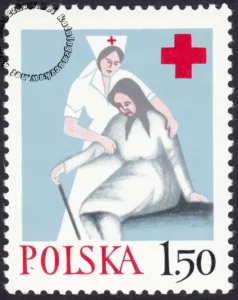 Polski Czerwony Krzyż znaczek numer 2336