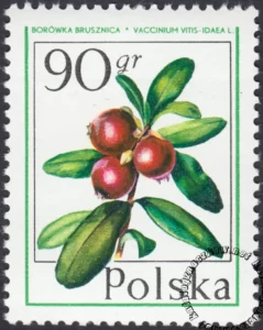 Owoce leśne znaczek numer 2341
