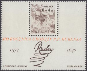 400 rocznica urodzin Petera Paula Rubensa - Blok 56