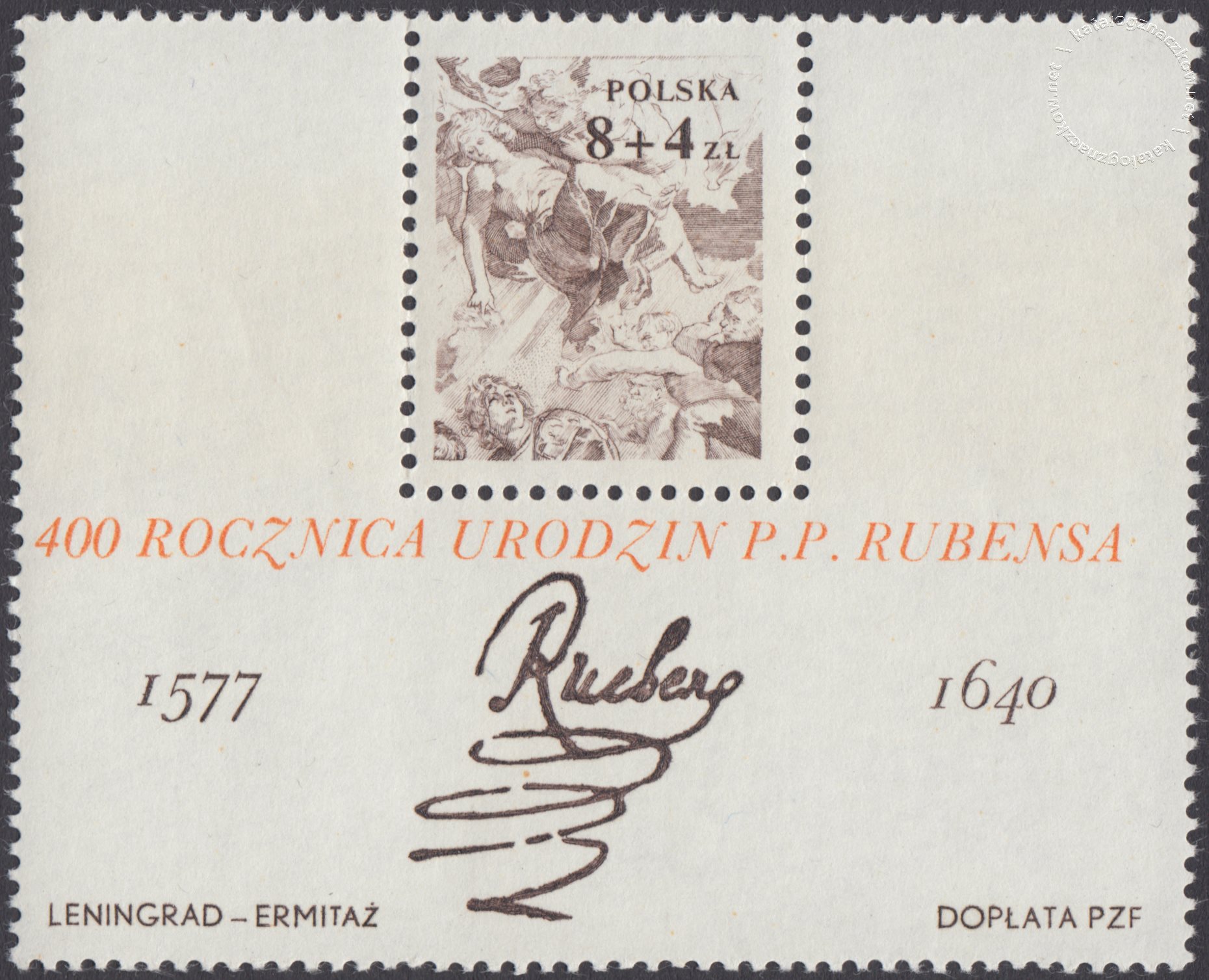 400 rocznica urodzin Petera Paula Rubensa – Blok 56