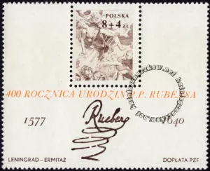 400 rocznica urodzin Petera Paula Rubensa blok numer 56