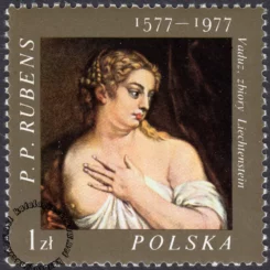 400 rocznica urodzin Petera Paula Rubensa znaczek numer 2350