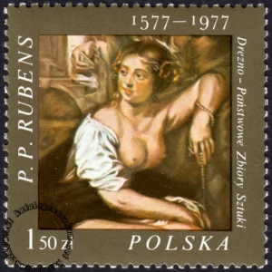 400 rocznica urodzin Petera Paula Rubensa znaczek numer 2351