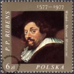 400 rocznica urodzin Petera Paula Rubensa znaczek numer 2353