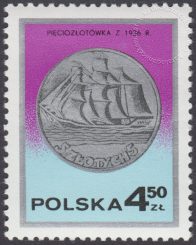 Dzień znaczka - monety polskie - 2382