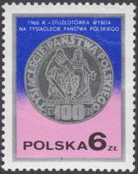 Dzień znaczka - monety polskie - 2383
