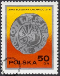 Dzień znaczka - monety polskie znaczek numer 2378