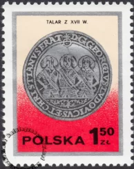 Dzień znaczka - monety polskie znaczek numer 2380