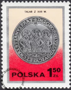 Dzień znaczka - monety polskie znaczek numer 2380