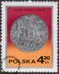 Dzień znaczka - monety polskie znaczek numer 2381