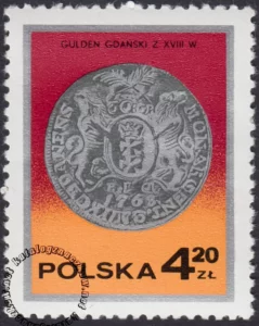 Dzień znaczka - monety polskie znaczek numer 2381