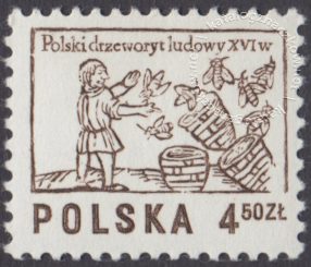Polski drzeworyt ludowy XVIw. - 2391