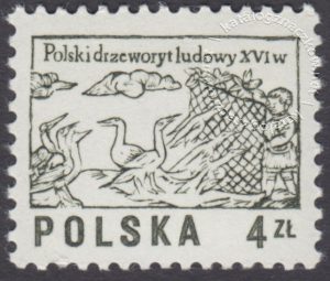 Polski drzeworyt ludowy XVIw. - 2390
