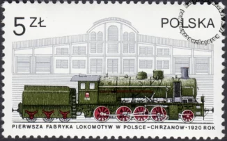 Historia kolejnictwa znaczek numer 2402