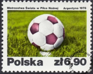 Mistrzostwa świata w piłce nożnej w Argentynie znaczek numer 2411