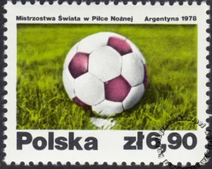 Mistrzostwa świata w piłce nożnej w Argentynie znaczek numer 2411