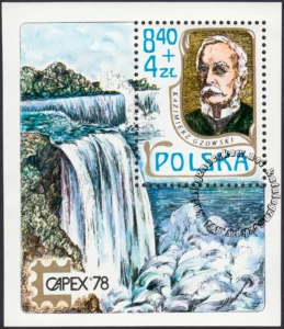 Międzynarodowa Wystawa Filatelistyczna Capex 78 Kanadzie blok numer 58