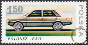 Motoryzacja polska - Polonez znaczek numer 2414