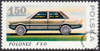 Motoryzacja polska - Polonez znaczek numer 2414