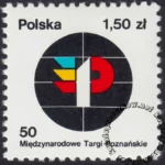 50 Międzynarodowe Targi Poznańskie znaczek numer 2415
